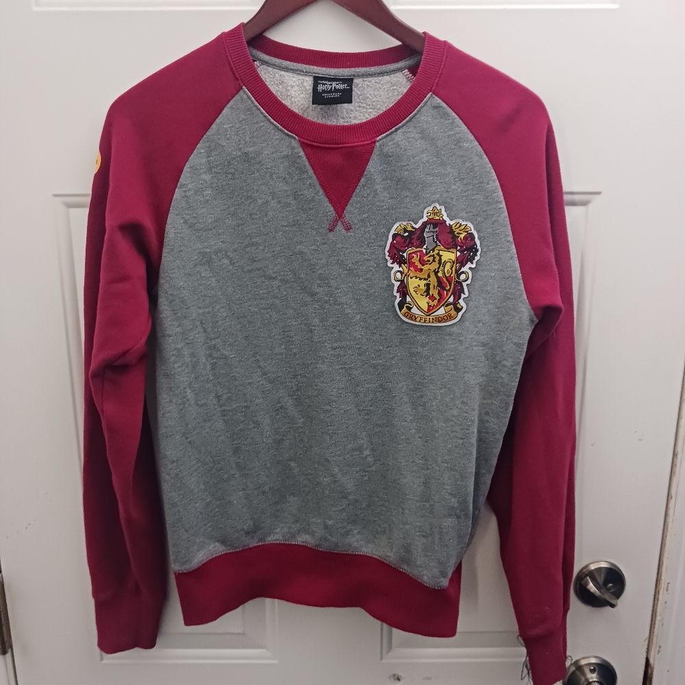 Warner Bros. Gryffindor Men's Sweater - Gray and Red